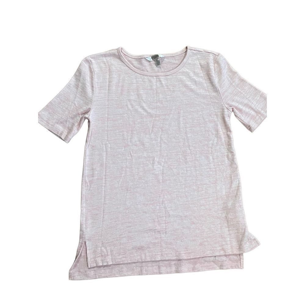 Banana Republic luxespun light Heathered‎ pink top sz XS
